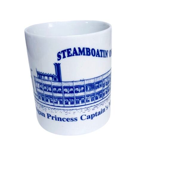 ⚓ Vintage Steamboat Captain Mug ☕ Nautical Gift Decor⛴️ - Picture 9 of 10